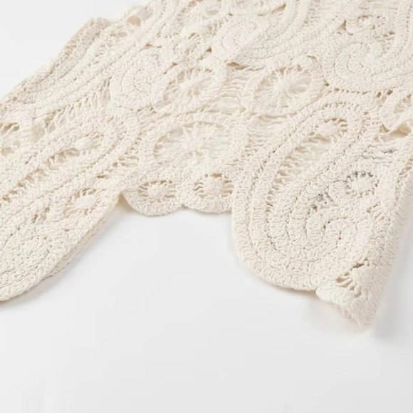 CROCHET LACE TANK/COVER-ALL - Picture 9 of 16